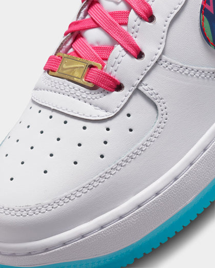 Nike Kids' Air Force 1 (GS) White/Multi-Coloured