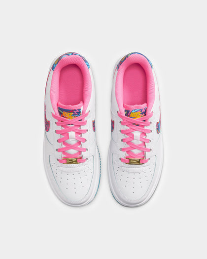 Nike Kids' Air Force 1 (GS) White/Multi-Coloured