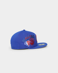 New Era Detroit Pistons NBA Back-Half '21-'22 59FIFTY Fitted Medium Blue