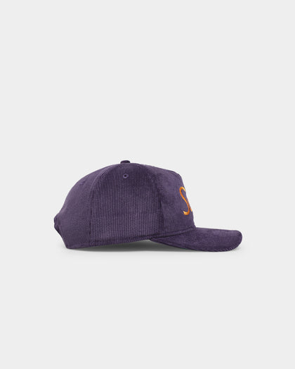 New Era Phoenix Suns 'OG Team Coloured Cord' Script Old Golfer Snapback Purple