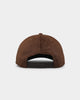New Era Cleveland Browns 'OG Team Coloured Cord' Script Old Golfer Snapback Brown