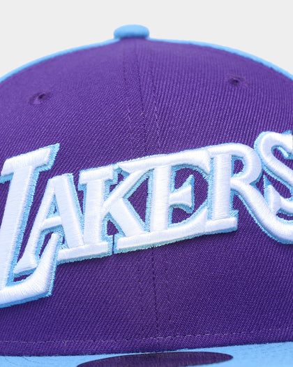 New Era Los Angeles Lakers 'NBA Authentics City Edition' 59FIFTY Fitted Purple