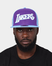 New Era Los Angeles Lakers 'NBA Authentics City Edition' 59FIFTY Fitted Purple