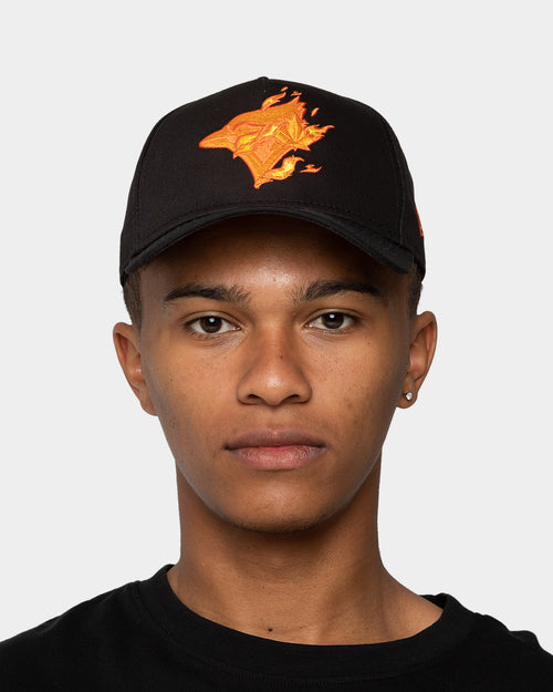 New Era Toronto Blue Jays 'Flamin' Hot' 9FORTY A-Frame Snapback Black/Flame