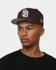 New Era San Diego Padres 40 Years 'Team Colour World Series' 59FIFTY Fitted Brown