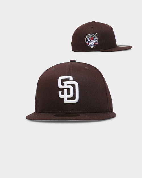 New Era San Diego Padres 40 Years 'Team Colour World Series' 59FIFTY Fitted Brown