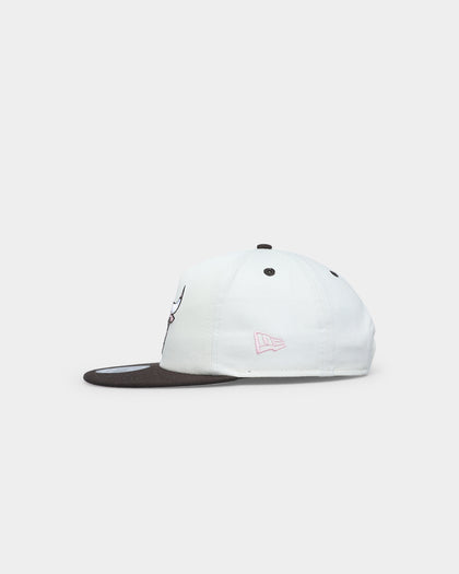 New Era Chicago Bulls 'Neopolitan' Golfer Snapback Chrome White/Walnut/Pink