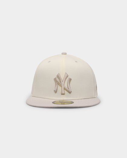 New Era New York Yankees 59FIFTY Fitted Chrome White