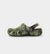 Crocs Classic Clog Spray Camo Black