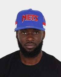 Mitchell & Ness Brooklyn Nets XL Short Hook Classic Red Snapback Royal
