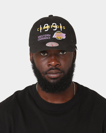 Mitchell & Ness Los Angeles Lakers '1991 NBA Champions' Deadstock Snapback Black