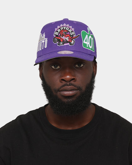 Mitchell & Ness Toronto Raptors 'Highway' Pro Crown Snapback Purple