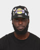 Mitchell & Ness Los Angeles Lakers 'Hand Drawn Doodle' Pro Crown Snapback Black