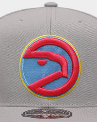 Mitchell & Ness Atlanta Hawks 'Til Dawn' Fitted Grey