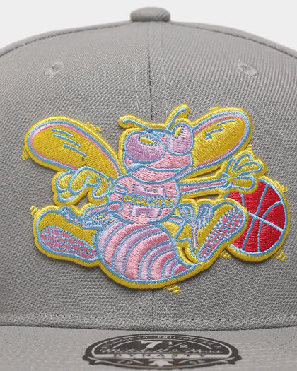 Mitchell & Ness Charlotte Hornets 'Til Dawn' Fitted Grey