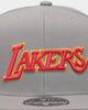 Mitchell & Ness Los Angeles Lakers 'Til Dawn' Fitted Grey