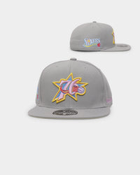 Mitchell & Ness Philadelphia 76ers 'Til Dawn' Fitted Grey