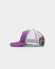 Mitchell & Ness Toronto Raptors 'NBA Off The Backboard' Trucker Snapback Purple