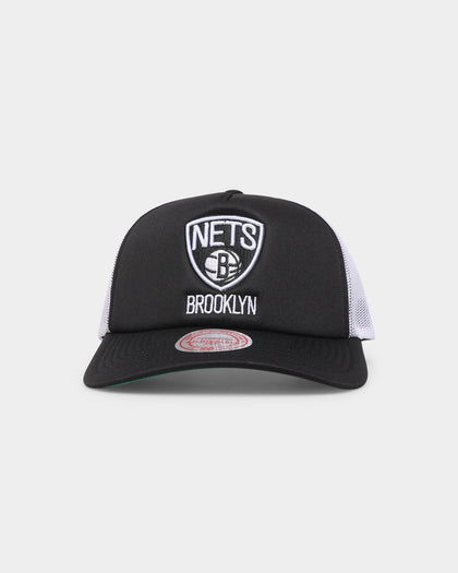 Mitchell & Ness Brooklyn Nets 'NBA Off The Backboard' Trucker Snapback Black
