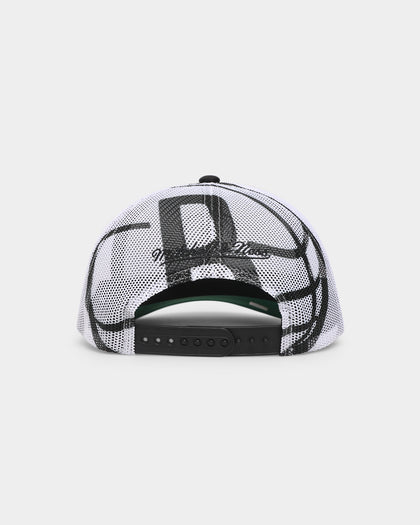 Mitchell & Ness Brooklyn Nets 'NBA Off The Backboard' Trucker Snapback Black