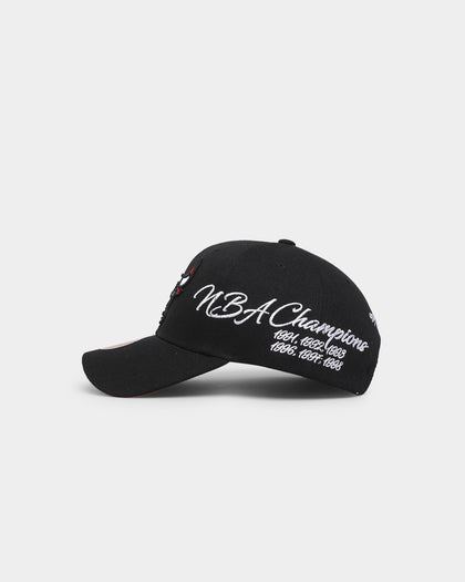 Mitchell & Ness Chicago Bulls 'Champion Wrap Classic' Pro Crown Snapback Black