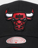 Mitchell & Ness Chicago Bulls 'Champion Wrap Classic' Pro Crown Snapback Black