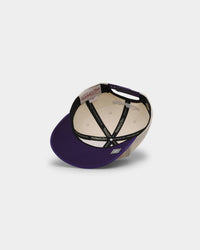 Mitchell & Ness Los Angeles Lakers 'Wool Blend' Snapback Vintage White