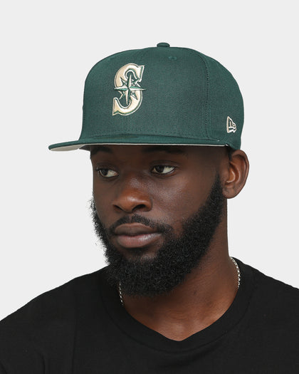 New Era Seattle Mariners 20th Anniversary "Green & Cream" 59FIFTY Fitted Dark Green