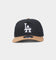New Era Los Angeles Dodgers Golfer Snapback Black/Wheat