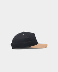 New Era Los Angeles Dodgers Golfer Snapback Black/Wheat