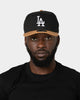 New Era Los Angeles Dodgers Golfer Snapback Black/Wheat