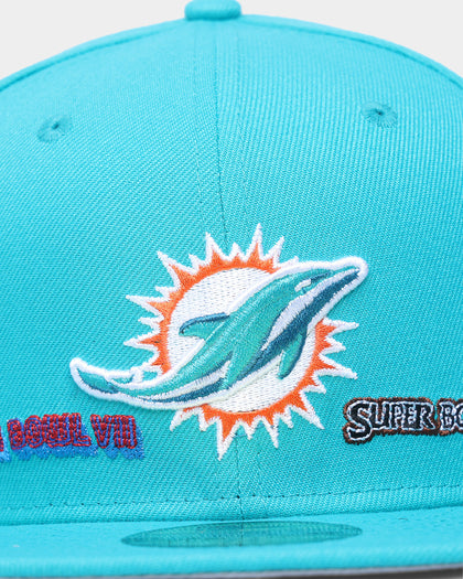 New Era Miami Dolphins 'Super Bowl Past Champions' 59FIFTY Fitted OTC