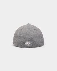New Era Richmond Tigers 'Melton Wool Cap' AFL '22 59FIFTY Low Profile Fitted Dark Grey