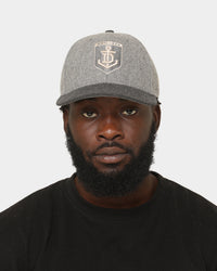New Era Fremantle Dockers 'Melton Wool Cap' AFL '22 59FIFTY Low Profile Fitted Dark Grey