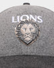 New Era Brisbane Lions 'Melton Wool Cap' AFL '22 59FIFTY Low Profile Fitted Dark Grey