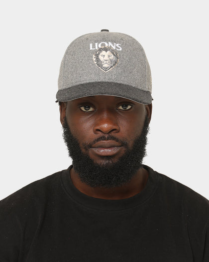 New Era Brisbane Lions 'Melton Wool Cap' AFL '22 59FIFTY Low Profile Fitted Dark Grey