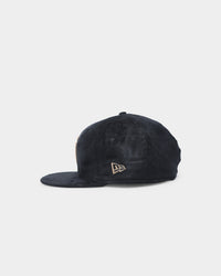 New Era San Diego Padres Black Tan Suede  59FIFTY Fitted Black/Tan