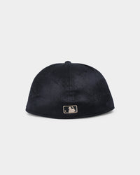 New Era Chicago White Sox Black Tan Suede 59FIFTY Fitted Black/Tan
