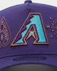 New Era Arizona Diamondbacks 'OG Team Paisley Embroidery' 9FORTY A-Frame Snapback Original Team Colours