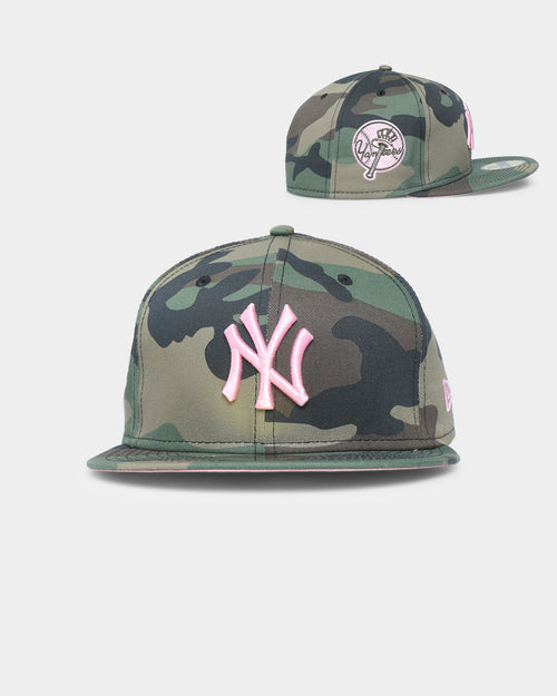 New Era New York Yankees 'Camo Twist' 59FIFTY Fitted Camo Pink
