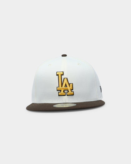 New Era Los Angeles Dodgers 'Cereal' 59FIFTY Fitted Chrome White/Walnut