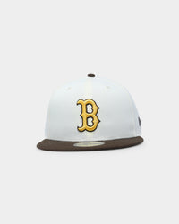 New Era Boston Red Sox 'Cereal' 59FIFTY Fitted Chrome White/Walnut