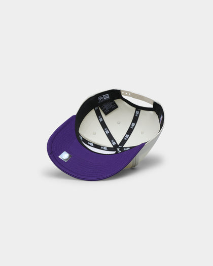 New Era Los Angeles Lakers Chrome Old Golfer White/Purple