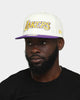 New Era Los Angeles Lakers Script Two Tone 59FIFTY Fitted White/Purple