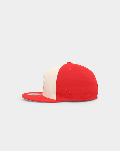New Era Toronto Raptors 'Tonal Two-Tone' 59FIFTY Fitted Light Beige