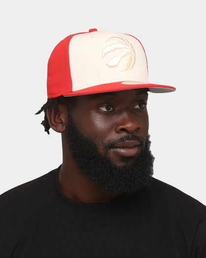 New Era Toronto Raptors 'Tonal Two-Tone' 59FIFTY Fitted Light Beige