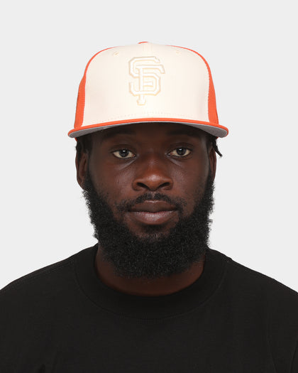New Era San Francisco Giants 'Tonal Two-Tone' 59FIFTY Fitted Light Beige