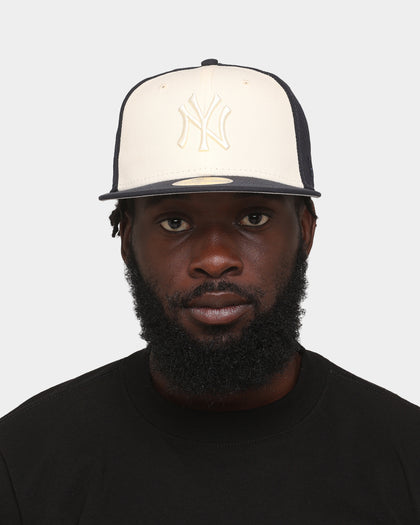 New Era New York Yankees 'Tonal Two-Tone' 59FIFTY Fitted Light Beige