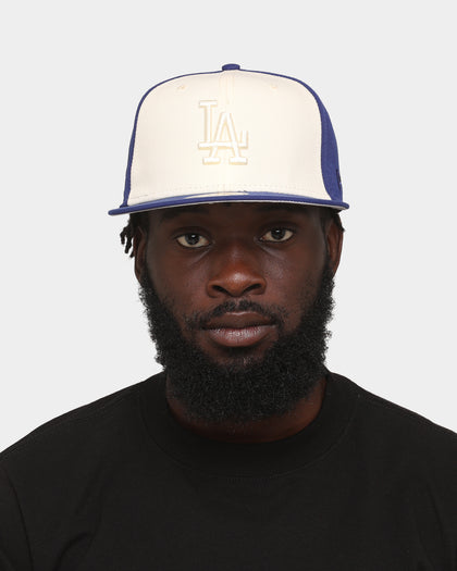 New Era Los Angeles Dodgers 'Tonal Two-Tone' 59FIFTY Fitted Light Beige