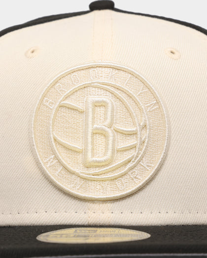 New Era Brooklyn Nets 'Tonal Two-Tone' 59FIFTY Fitted Light Beige